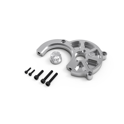 Gmade 30081 GR01 Aluminum Motor Mount Set (Silver): GOM