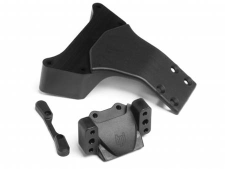 HPI Racing 100319 Front Bulkhead Set - Firestorm