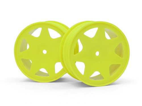 HPI Racing 100620 Ultra 7 Wheels Yellow 30mm (2pcs)