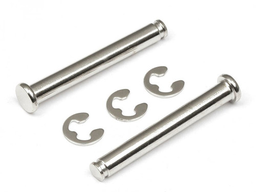 HPI Racing 101302 3*25mm Front Outer Suspension Shaft (2pcs) Bullet MT/ST
