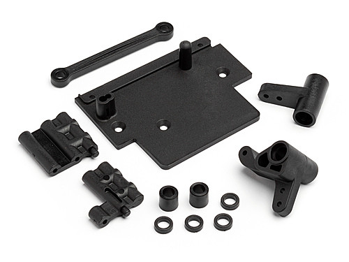 HPI Racing 101662 Bullet Flux ESC Plate And Steering Bellcrank