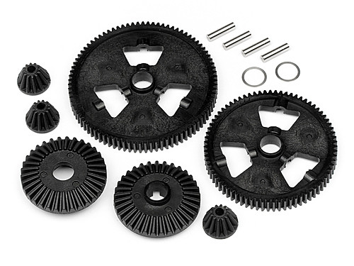 HPI Racing 102822 Spur Gear / Differential Gear Set (75T/87T/48P) Formula Ten