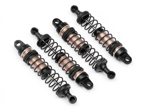 HPI Racing 105522 Threaded Aluminum Shock Set (Front/Rear) (Recon)
