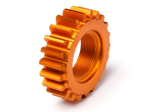 HPI Racing 106631 Threaded Pinion 22Tx12mm (1M) (Orange) Nitro 3