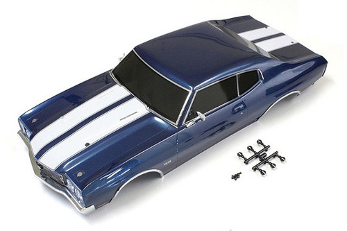 Kyosho FAB406 Completed Chevelle, Fathom Blue Body Set, Fits Long
