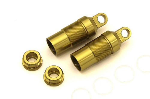 Kyosho OTW128-01 Front Shock Case, Gold, Optima