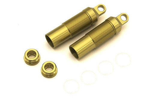 Kyosho OTW129-01 Rear Shock Case, Gold, Optima