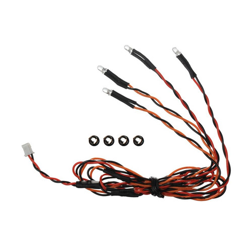 MyTrickRC RQRO Red/Orange Quad LED 3mm - 2-Red and 2-Orange on a Single