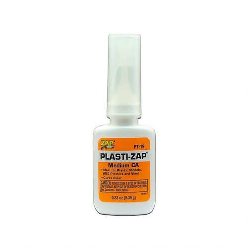 ZAP Glue PT-19 Plasti-Zap CA 1/3oz Bottle