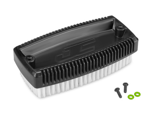 J Concepts 24982 Wash Brush w/ Mounting Screws Black