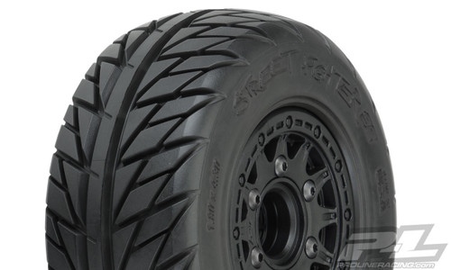 Proline Racing 116710 Street Fighter SC 2.2/3.0" Street Tires, Mounted on Raid