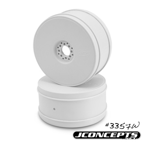 J Concepts 3357W Bullet - 1/8th Buggy Wheel - 83mm - 4pc - (White)