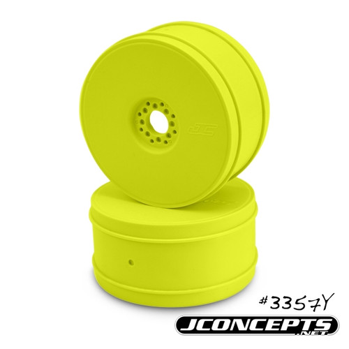 J Concepts 3357Y Bullet - 1/8th Buggy Wheel - 83mm - 4pc - (Yellow)