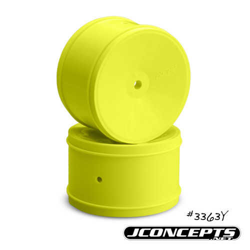 J Concepts 3363Y Bullet- 60mm (2.4") B5/ RB6 Rear Wheel- Yellow (4pc)