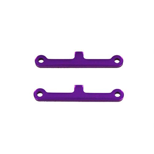 Redcat Racing 2017 Front/Rear Suspension Arm Hinge Pin Brace (2pcs), Purple