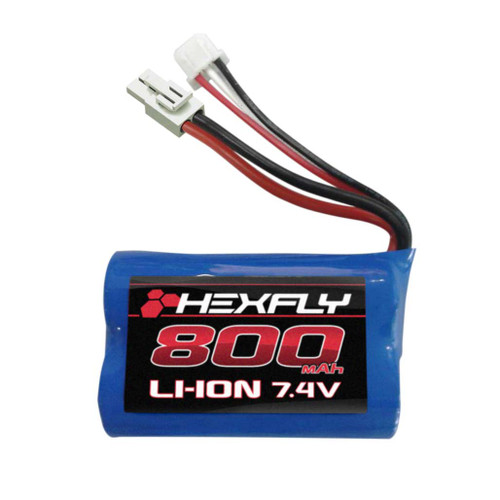 Redcat Racing 28021T Li-ion Battery (7.4V,800mAH) with mini Tamiya connector