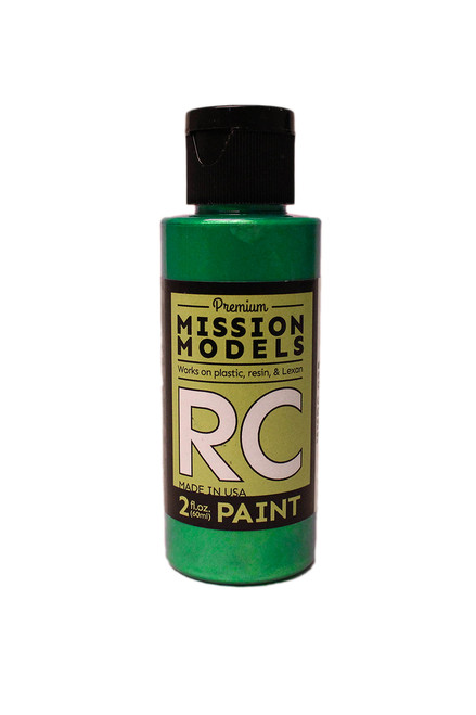 Mission Models MMRC-035 RC Paint 2 oz bottle Iridescent Turquoise