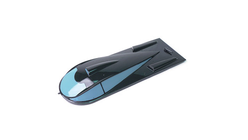 Rage R/C B1211 Replacement Canopy: Black Marlin