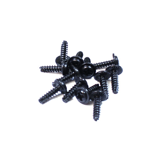 Rage R/C C6224 Phillips Head Self Tapping Screws 3x10mm (12): RZXX
