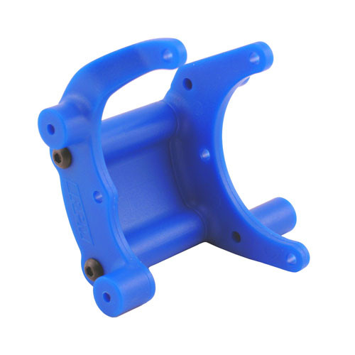 RPM R/C Products 80905 BUMPER MOUNT BLUE SLASH, RUSTLER, STAMPEDE & BANDI T