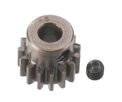 Robinson Racing 8715 HARD 5MM BORE(.8) PINION 15T