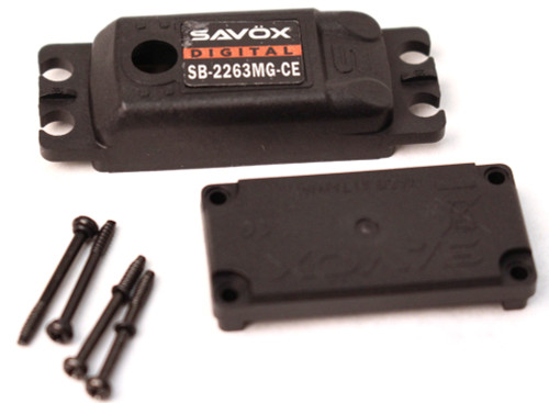 Savox CSB2263MG-CE Top & Bottom Case W/ Screws for SB2263MG-CE