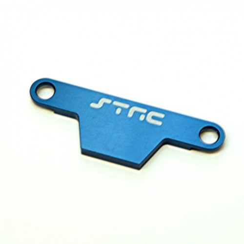 ST Racing Concepts ST3727AB Battery hold down Plate-Blue Alum HD for Rustler/Bandit