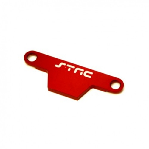 ST Racing Concepts ST3727AR Battery Hold Down Plate-Red Alum HD Rustler/Bandit