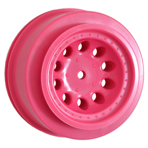 RPM R/C Products 82337 Revolver Short Course Wheels, Pink, F/R, Traxxas Slash 2wd/4