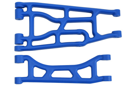 RPM R/C Products 82355 X-Maxx Upper & Lower A-arm Blue