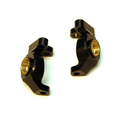 ST Racing Concepts STC42062KBR Black CNC Machined Brass Front Steering Knuckle, for Enduro