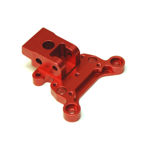 ST Racing Concepts STR320500FR Red Steering Post Upper Brace Chassis Brace Mount, for Limit
