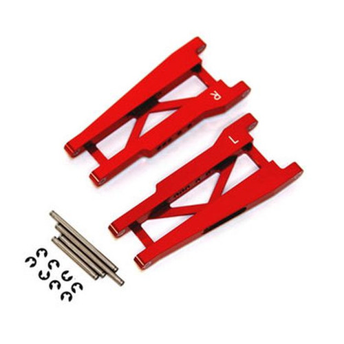 ST Racing Concepts ST3655R ALUMINUM REAR ARMS (RED) STAMPEDE / RUSTLER / BANDIT