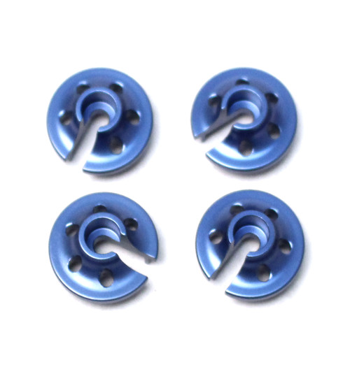 ST Racing Concepts ST3768B Lightweight Alum Lower Shock Retainers-Traxxas 4Tec 2.0 Blu