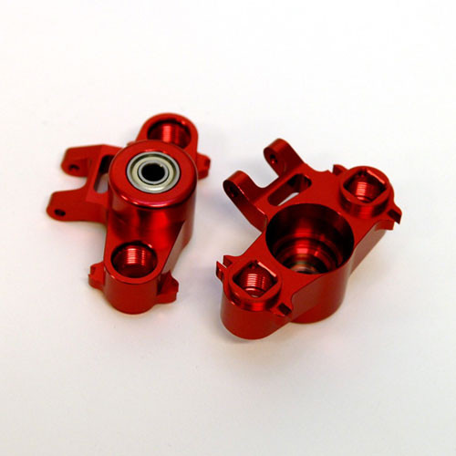ST Racing Concepts ST5334R Steering Knuckles w/ Bearings Red, for Traxxas Revo ST Racing Concepts ST5334R Steering Knuckles w/ Bearings Red, for Traxxas Revo