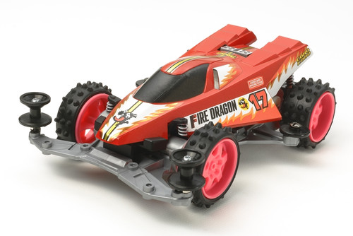 Tamiya 18072 JR Fire Dragon Premium Mini 4WD Kit, VS Chassis