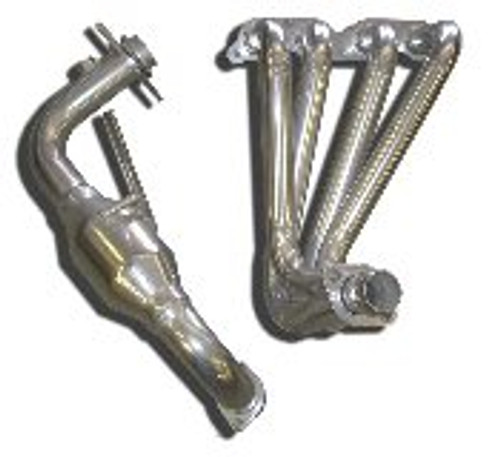 PPE Engineering 210008-SS Toyota MR2 Spyder Race header and 2.25" downpipe - 304 stainless