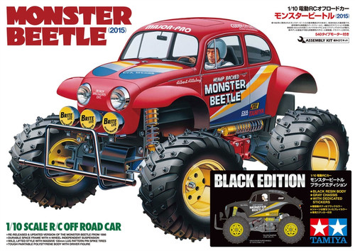 Tamiya 47419 RC Monster Beetle Black Edition Kit