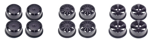 Tamiya 95245 JR Mini 4WD Carbon Wheel Set Low