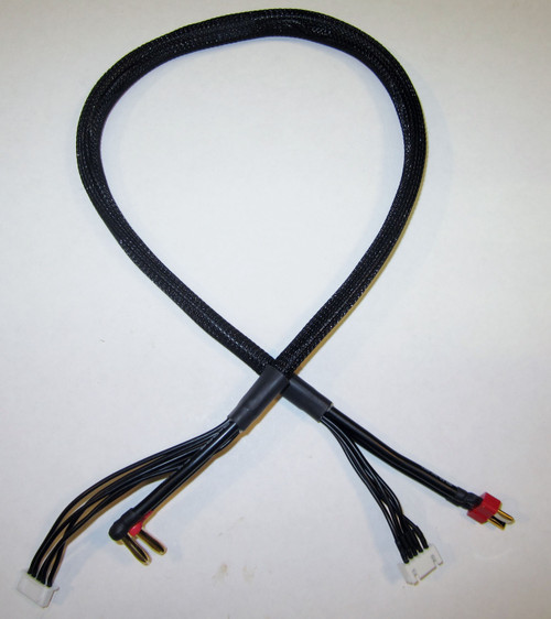 TQ Wire 2641 4S Charge Cable w/ Deans Plug (2')