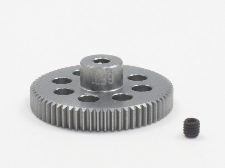 Trinity TEP4165 Lightweight Aluminum Pinion Gear, 64 Pitch, 65 Tooth