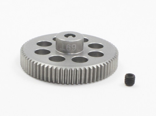 Trinity TEP4169 Lightweight Aluminum Pinion Gear, 64 Pitch, 69 Tooth