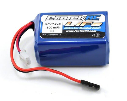 Protek R/C 5162 LiFe Hump Receiver Battery Pack (6.6V/1800mAh) w/Balancer