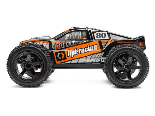 HPI Racing 115509 Trimmed And Painted Bullet Flux ST Body (Black)