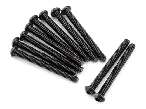 HPI Racing 116865 Button Head Screw M2.5X25mm (Hex Socket/10pcs) Venture