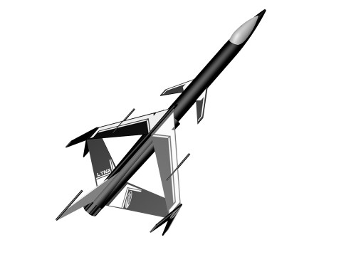 Estes Rockets 7233 Lynx Model Rocket Kit, Skill Level 3 Estes Rockets 7233 Lynx Model Rocket Kit, Skill Level 3