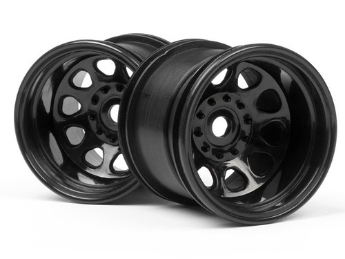 HPI Racing 3061 Classic King Wheel Black (2.2in/2pcs)