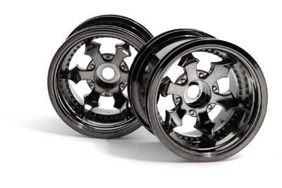 HPI Racing 3084 Spike Truck Wheel/Black Chrome/2pcs N MT 2/N MT/E MT