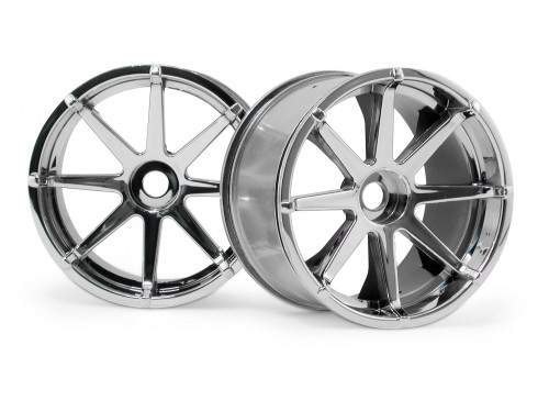 HPI Racing 3257 Blast Wheel Chrome (115X70mm 7in/2pcs) - Savage X