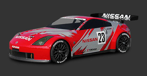 HPI Racing 7385 Nissan 350Z Nismo GT Body 190mm WB255mm